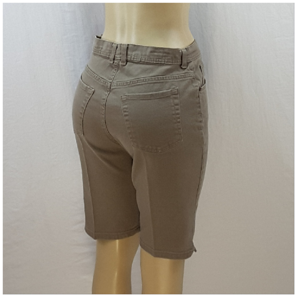 GLORIA VANDERBILT, AMANDA, Bermuda Shorts, size 10 - Picture 6 of 8